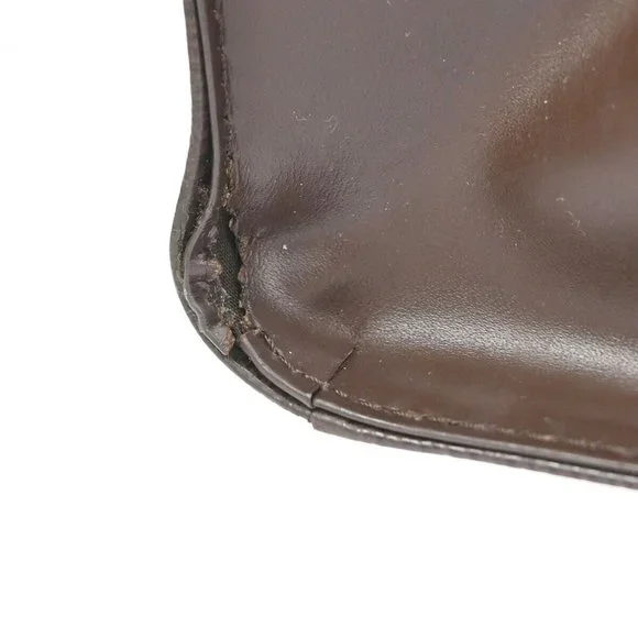 LOUIS VUITTON LV Logo Figari MM Hand Bag Epi Leather Mocha France M5200D 30DA062